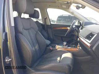 2023 Audi Q5 Premium Plus with VIN WA1BBAFY4P2112508, listed as a IAAI auction lot 40892423 with 24,492 mi miles and . Bid and sale history available at DreamBid. Image 5.