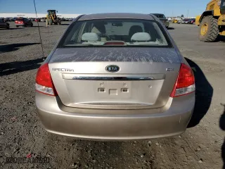 2007 Kia Spectra EX with VIN KNAFE121675381869, listed as a Copart auction lot 75306354 with 171,044 mi miles and Salvage Title. Bid and sale history available at carsss.com. Image 6.