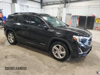 2018 GMC Terrain SLE with VIN 3GKALMEX8JL251950, listed as a Copart auction lot 43560845 with 96,297 mi miles and Clean Title. Bid and sale history available at carsss.com. Image 4.