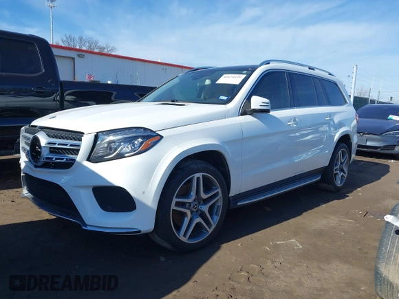 2018 Mercedes-Benz GLS 550 with VIN 4JGDF7DE8JB029455, listed as a IAAI auction lot 41674129 with 67,209 mi miles and . Bid and sale history available at DreamBid. Image 17.
