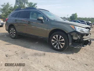 2015 Subaru Outback Limited with VIN 4S4BSELC0F3215189, listed as a Copart auction lot 59930765 with 190,314 mi miles and Salvage title. Bid and sale history available at DreamBid. Image 4.