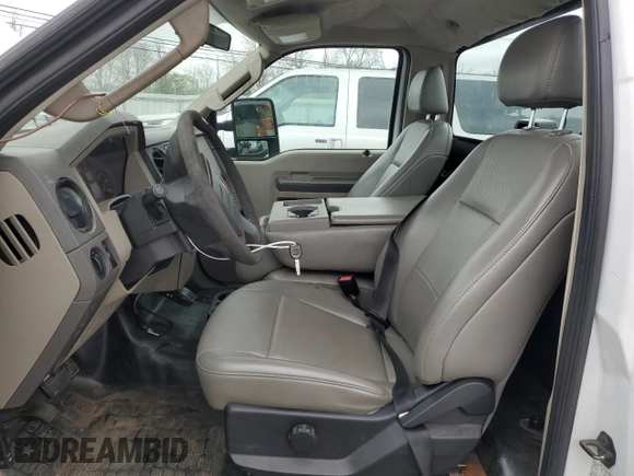 2010 Ford F-250 with VIN 1FTNF2A55AEA02289, listed as a Copart auction lot 49126995 with 142,929 mi miles and Salvage title. Bid and sale history available at DreamBid. Image 7.