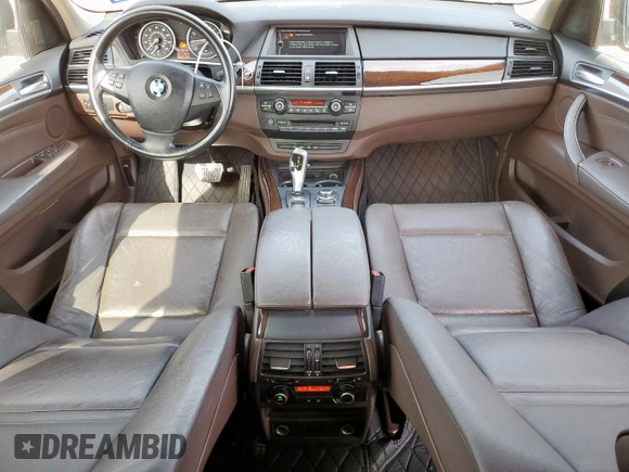 2012 BMW X5 35i with VIN 5UXZV4C54CL754852, listed as a Copart auction lot 62836055 with 108,627 mi miles and Clean title. Bid and sale history available at DreamBid. Image 8.