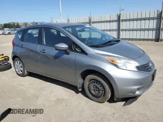 2015 Nissan Note SR with VIN 3N1CE2CP1FL376255, listed as a Copart auction lot 59234455 with 84,686 mi miles and Salvage title. Bid and sale history available at DreamBid. Image 4.