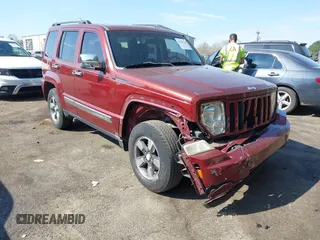 2008 Jeep Liberty Sport with VIN 1J8GN28K08W276441, listed as a IAAI auction lot 41910164 with 249,585 mi miles and . Bid and sale history available at DreamBid. Image 1.