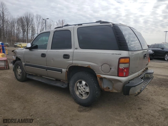 2002 Chevrolet Tahoe LT with VIN 1GNEK13Z02J103049, listed as a Copart auction lot 52364765 with 216,289 mi miles and Salvage Title. Bid and sale history available at carsss.com. Image 2.