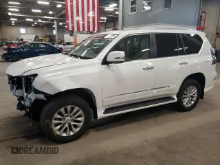 2017 Lexus GX 460 z VIN JTJBM7FX1H5156490, wystawiony jako Copart lot #55079285 z przebiegiem 118 072 mil mil oraz Szkoda całkowita • Salvage title. Historia ofert i sprzedaży dostępna na DreamBid. Obrazek 1.