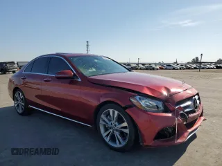 2018 Mercedes-Benz C 300 with VIN 55SWF4JB8JU279442, listed as a Copart auction lot 60338015 with 120,247 mi miles and Salvage title. Bid and sale history available at DreamBid. Image 4.