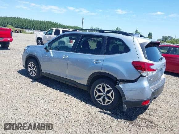 2021 Subaru Forester Premium with VIN JF2SKAJCXMH414557, listed as a IAAI auction lot 42349621 with 23,074 mi miles and . Bid and sale history available at DreamBid. Image 3.