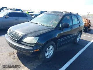 2001 Lexus RX 300 with VIN JTJGF10U910088633, listed as a IAAI auction lot 41859055 with 279,477 mi miles. Bid and sale history available at carsss.com. Image 2.