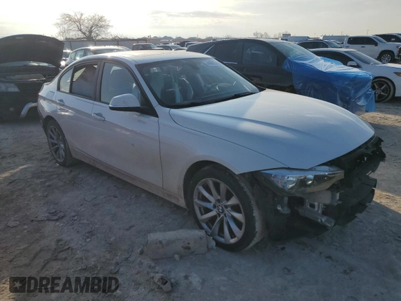 2016 BMW 3 Series 320i xDrive with VIN WBA8A3C52GK551230, listed as a Copart auction lot 44982775 with 106,166 mi miles and Salvage Title. Bid and sale history available at DreamBid. Image 4.