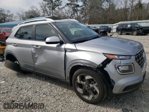 2024 Hyundai Venue Limited with VIN KMHRC8A30RU329417, listed as a Copart auction lot 45984505 with 12,351 mi miles and Salvage Title. Bid and sale history available at DreamBid. Image 4.
