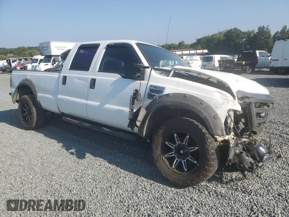 2010 Ford F-250 XL with VIN 1FTSW2A59AEA19292, listed as a Copart auction lot 68735244 with 106,646 mi miles and Salvage title. Bid and sale history available at DreamBid. Image 4.