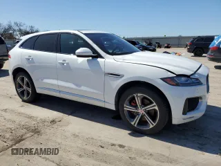 2020 Jaguar F-Pace S with VIN SADCM2FV8LA637575, listed as a Copart auction lot 48171575 with 87,569 mi miles and Clean Title. Bid and sale history available at DreamBid. Image 4.