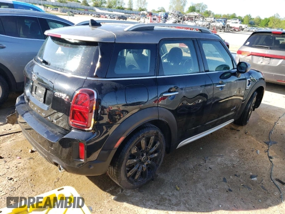 2024 MINI Countryman Cooper S with VIN WMZ83BR01R3R51506, listed as a Copart auction lot 50890104 with 13,221 mi miles and Salvage Title. Bid and sale history available at carsss.com. Image 3.