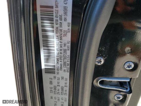 2019 Ram 1500 Classic Big Horn with VIN 1C6RR6TT5KS712086, listed as a Copart auction lot 50321625 with 107,502 mi miles and Salvage Title. Bid and sale history available at carsss.com. Image 12.