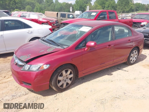 2010 Honda Civic LX with VIN 2HGFA1F53AH542871, listed as a IAAI auction lot 42219884 with 232,782 mi miles and . Bid and sale history available at DreamBid. Image 2.