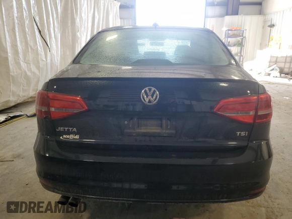2015 Volkswagen Jetta Sport with VIN 3VWD17AJ5FM348751, listed as a Copart auction lot 42027295 with 91,739 mi miles and Salvage title. Bid and sale history available at DreamBid. Image 6.