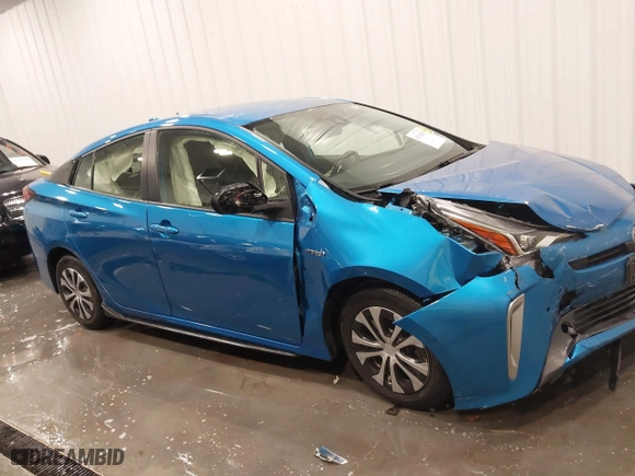 2022 Toyota Prius LE with VIN JTDL9MFU0N3039049, listed as a IAAI auction lot 41366833 with 24,175 mi miles. Bid and sale history available at carsss.com. Image 13.