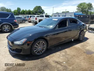 2018 Maserati Ghibli S Q4 z VIN ZAM57YTA0J1300472, wystawiony jako Copart lot #57342775 z przebiegiem 98 614 mil mil oraz Szkoda całkowita • Salvage title. Historia ofert i sprzedaży dostępna na DreamBid. Obrazek 1.