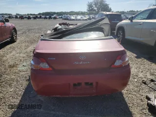 2002 Toyota Solara SE with VIN 2T1FF28P92C601938, listed as a Copart auction lot 50042595 with Not Provided miles and Salvage Title. Bid and sale history available at DreamBid. Image 6.