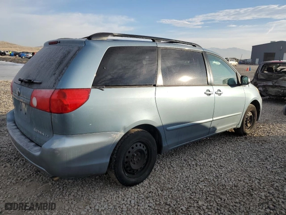 2007 Toyota Sienna CE with VIN 5TDZK23C37S001170, listed as a Copart auction lot 43396465 with 170,551 mi miles and Clean Title. Bid and sale history available at carsss.com. Image 3.