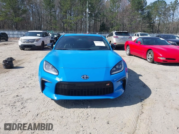 2022 Toyota GR86 Premium with VIN JF1ZNBF17N8756699, listed as a IAAI auction lot 41839208 with 25,610 mi miles. Bid and sale history available at carsss.com. Image 12.