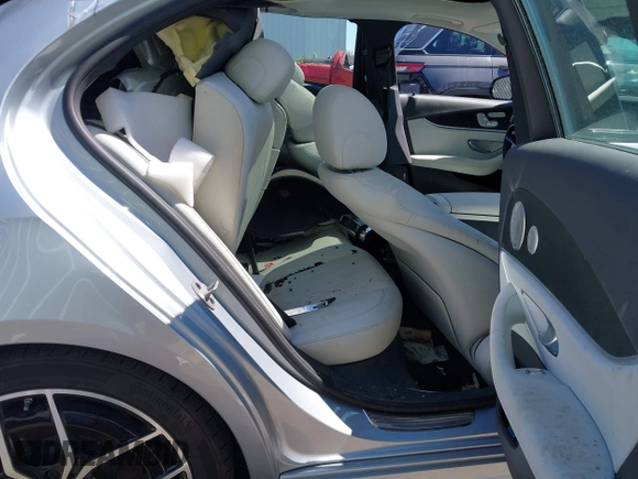 2023 Mercedes-Benz E-Class E 350 with VIN W1KZF8DB0PB162327, listed as a IAAI auction lot 41744631 with 1 mi miles. Bid and sale history available at carsss.com. Image 8.