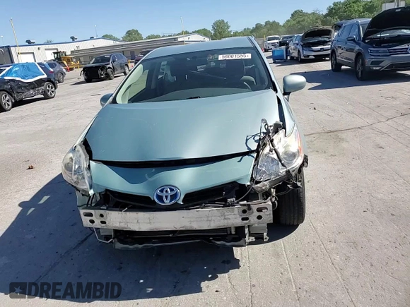 2013 Toyota Prius One z VIN JTDKN3DUXD5693466, wystawiony jako Copart lot #58001555 z przebiegiem 148 564 mil mil oraz Szkoda całkowita • Salvage title. Historia ofert i sprzedaży dostępna na DreamBid. Obrazek 14.