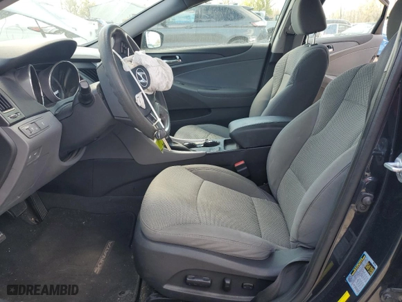 2013 Hyundai Sonata GLS with VIN 5NPEB4AC5DH791036, listed as a Copart auction lot 53425815 with 92,813 mi miles and Salvage Title. Bid and sale history available at carsss.com. Image 7.