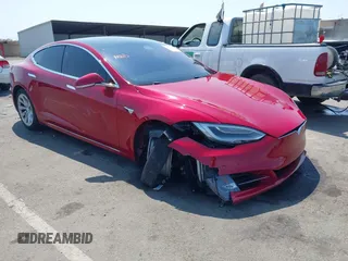 2018 Tesla Model S 75D with VIN 5YJSA1E26JF263487, listed as a IAAI auction lot 42450059 with Not provided miles and . Bid and sale history available at DreamBid. Image 1.
