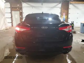 2013 Kia Optima SX with VIN 5XXGR4A63DG090568, listed as a Copart auction lot 59303545 with 239,651 mi miles and Salvage title. Bid and sale history available at DreamBid. Image 6.