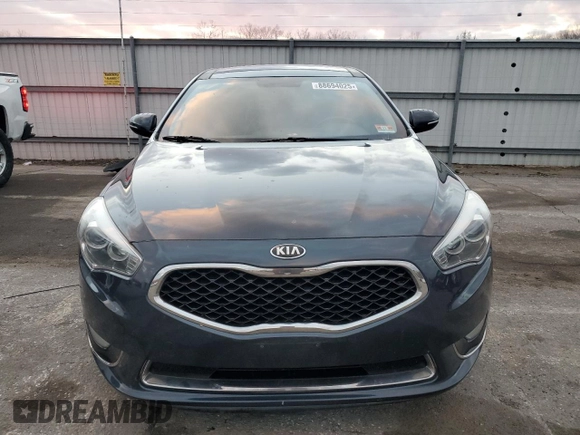 2014 Kia Cadenza Premium with VIN KNALN4D71E5152910, listed as a Copart auction lot 88694025 with 174,702 mi miles and Clean Title. Bid and sale history available at carsss.com. Image 5.