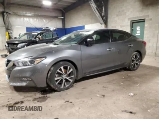 2017 Nissan Maxima SV with VIN 1N4AA6AP3HC455571, listed as a Copart auction lot 44523585 with 103,771 mi miles and Salvage Title. Bid and sale history available at DreamBid. Image 1.