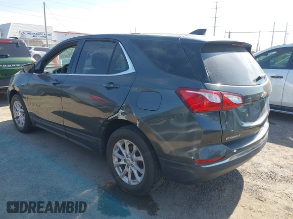 2019 Chevrolet Equinox LT with VIN 3GNAXKEV2KL178781, listed as a IAAI auction lot 42054926 with Not Provided miles and . Bid and sale history available at DreamBid. Image 3.