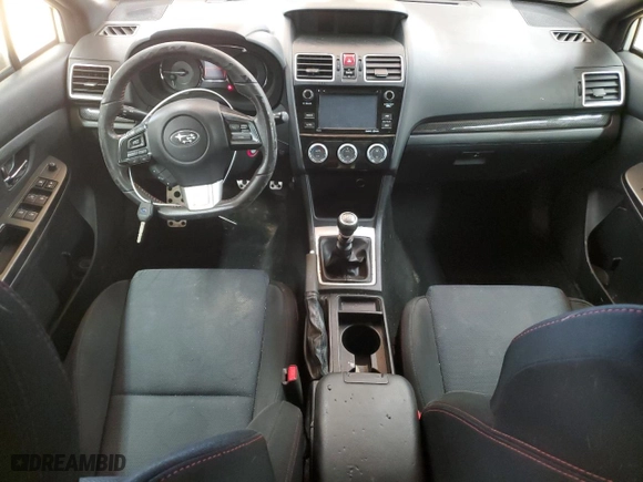 2016 Subaru WRX with VIN JF1VA1B65G9822007, listed as a Copart auction lot 45177615 with 76,642 mi miles and Salvage Title. Bid and sale history available at carsss.com. Image 8.
