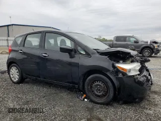 2016 Nissan Note S with VIN 3N1CE2CP5GL403815, listed as a Copart auction lot 55786765 with 122,895 mi miles and Salvage title. Bid and sale history available at DreamBid. Image 4.