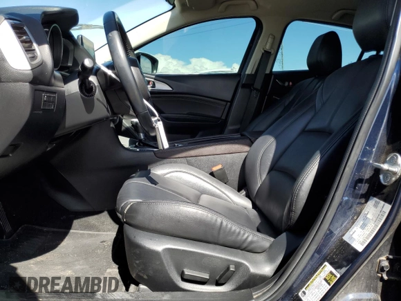 2018 Mazda 3 Touring with VIN 3MZBN1L33JM270101, listed as a Copart auction lot 49101765 with 187,754 mi miles and Salvage Title. Bid and sale history available at carsss.com. Image 7.