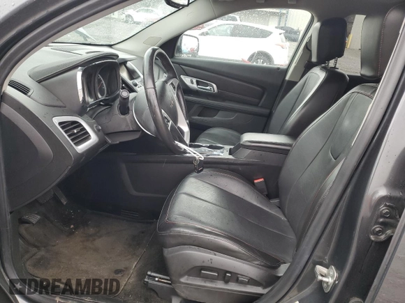 2017 GMC Terrain SLT with VIN 2GKFLUE38H6189855, listed as a Copart auction lot 52100605 with 115,364 mi miles and Salvage Title. Bid and sale history available at carsss.com. Image 7.