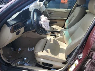 2007 BMW 3 Series 328i with VIN WBAVA37527NL15737, listed as a Copart auction lot 52809515 with Not provided miles and Salvage title. Bid and sale history available at DreamBid. Image 7.