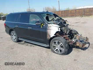 2023 Ford Expedition Max Limited z VIN 1FMJK2A87PEA07356, wystawiony jako IAAI lot #41990344 z przebiegiem Nie podano mil oraz . Historia ofert i sprzedaży dostępna na DreamBid. Obrazek 1.
