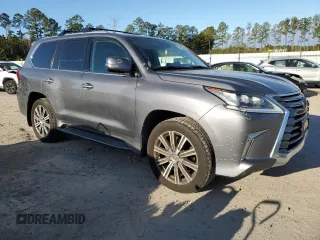 2017 Lexus LX with VIN JTJHY7AX3H4228219, listed as a Copart auction lot 84943634 with 94,413 mi miles and Salvage Title. Bid and sale history available at carsss.com. Image 4.