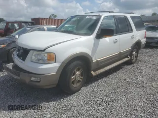 2004 Ford Expedition Eddie Bauer z VIN 1FMFU17L74LB44875, wystawiony jako Copart lot #61228355 z przebiegiem 101 889 mil mil oraz Szkoda całkowita • Salvage title. Historia ofert i sprzedaży dostępna na DreamBid. Obrazek 1.
