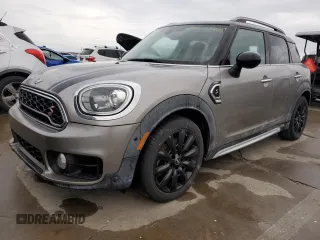 2018 MINI Countryman Cooper S with VIN WMZYT3C37J3D99610, listed as a Copart auction lot 74828654 with 48,243 mi miles and Salvage Title. Bid and sale history available at carsss.com. Image 1.