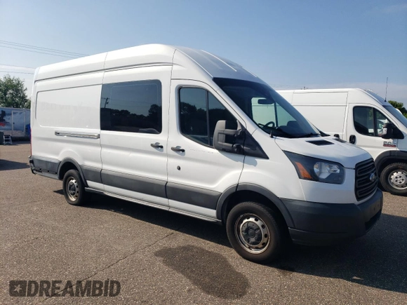 2016 Ford Transit Cargo with VIN 1FTYR3XM8GKB47068, listed as a Copart auction lot 65234315 with 342,235 mi miles and Clean title. Bid and sale history available at DreamBid. Image 4.