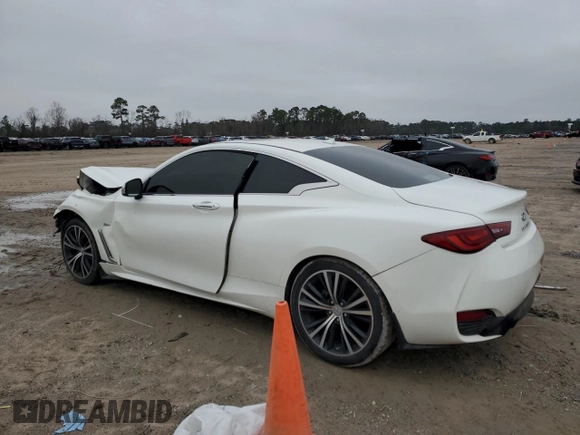 2019 Infiniti Q60 3.0t LUXE with VIN JN1EV7EK2KM231295, listed as a Copart auction lot 45888755 with 36,549 mi miles and Salvage Title. Bid and sale history available at carsss.com. Image 2.