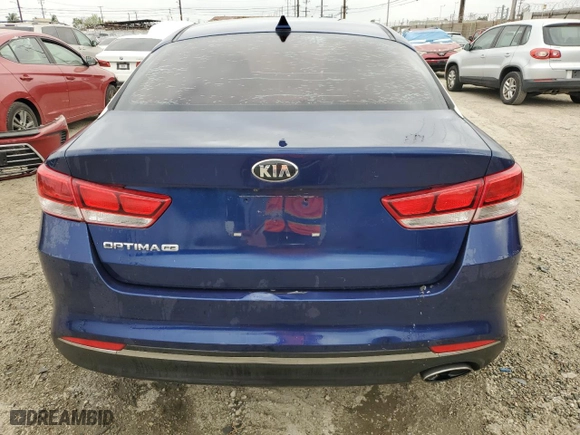 2017 Kia Optima LX with VIN 5XXGT4L30HG160425, listed as a Copart auction lot 54570955 with 112,836 mi miles and Salvage Title. Bid and sale history available at carsss.com. Image 6.