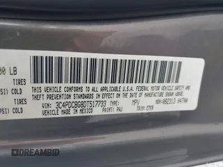 2013 Dodge Journey SXT with VIN 3C4PDCBG8DT517733, listed as a IAAI auction lot 42737063 with 67,363 mi miles and . Bid and sale history available at DreamBid. Image 9.