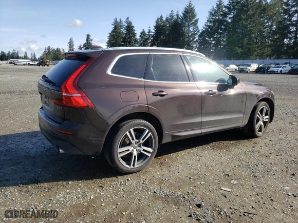 2018 Volvo XC60 Momentum with VIN YV4A22RK9J1017368, listed as a Copart auction lot 52041415 with 46,434 mi miles and Salvage Title. Bid and sale history available at carsss.com. Image 3.