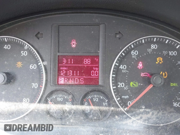 2009 Volkswagen Jetta Wolfsburg Edition with VIN 3VWRJ71K99M023071, listed as a IAAI auction lot 41853293 with 121,311 mi miles and . Bid and sale history available at DreamBid. Image 7.